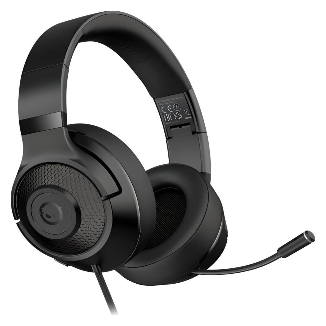 Lorgar Noah 101, gaming headset, 3.5mm minijack, black (Kabelgebunden) (LRG-GHS101B)