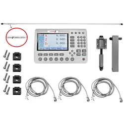 4-Achsen Magnetband-Messsystem-Set mit LCD-Bildschirm für PM2500