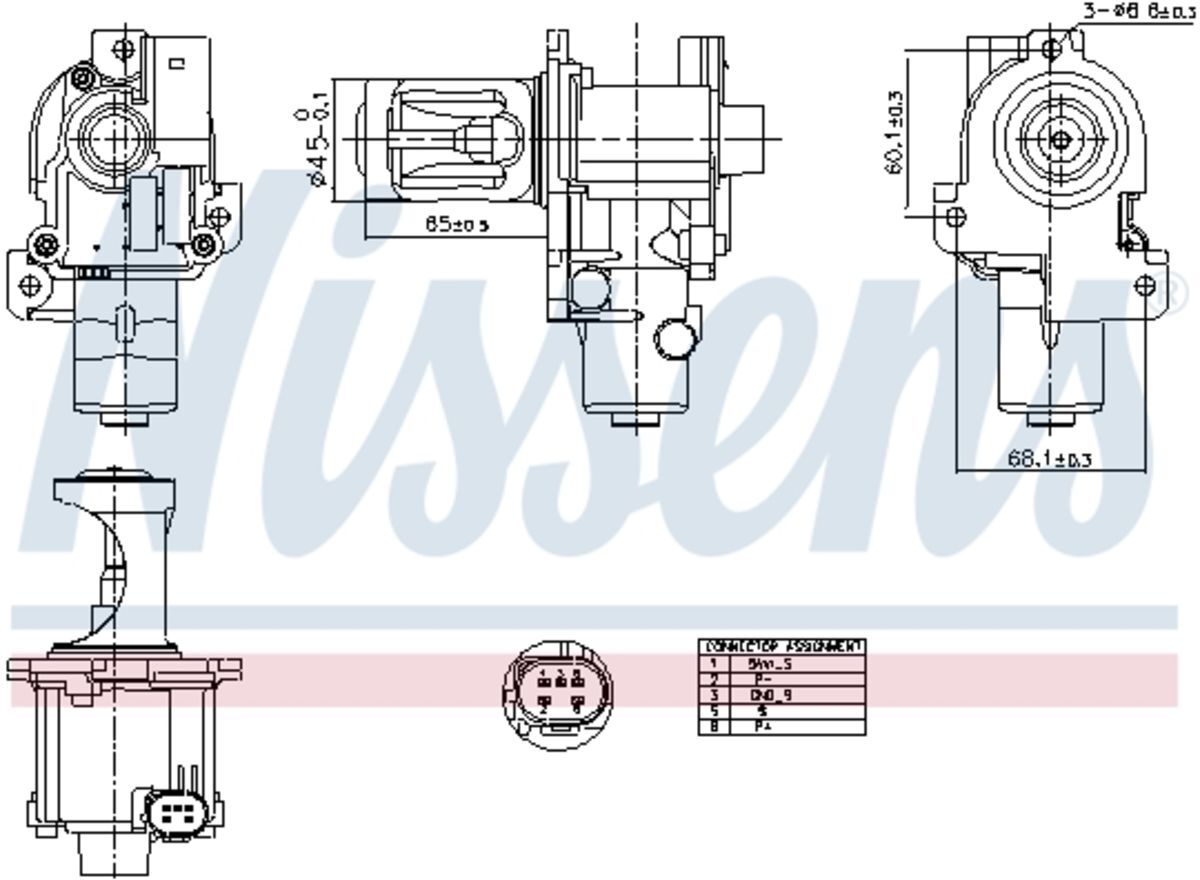 AGR Ventil NISSENS 98216