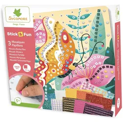Sycomore Stick'N Fun Pm Mosaiques Papillons (Fr-De-It)