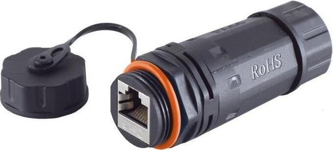 MicroConnect KONCAT6A68, zwart