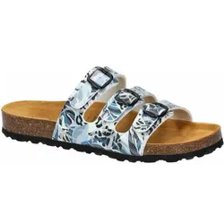 LICO Pantolette Bioline Sandra, Größe 39 in Blau Blau