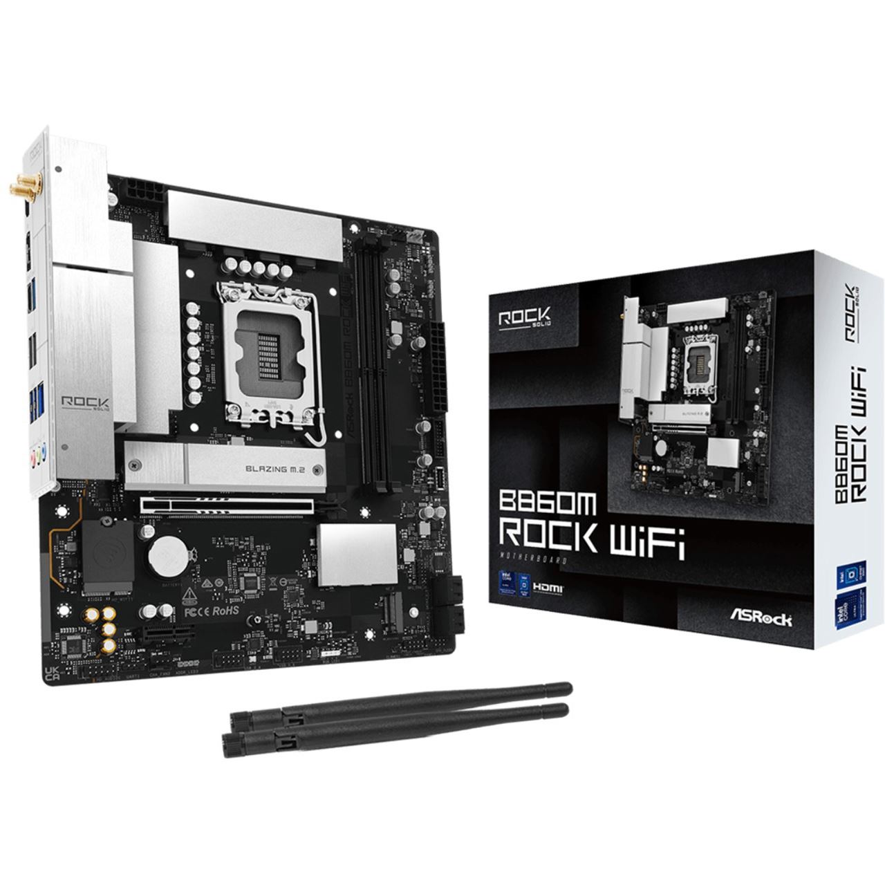 ASrock B860M Rock WiFi 7 DDR5 Intel S1851 retail