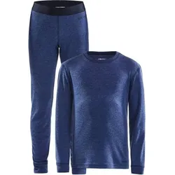 CRAFT Kinder Unterhemd MERINO 180, Größe 122 in Blau Blau