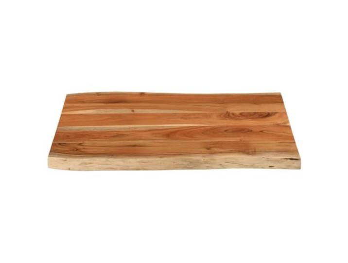 KTHLBRH Tischplatte rechteckig 70 x 60 x 3,8 cm Akazienholz Rustikale scharfe Kanten, glatte Oberfläche, leicht zu reinigen, vielseitiger Ersatz für Bar oder Service