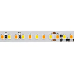 SIGOR 10W/m DTW LED-Streifen 3000-1800K 5m 168LED/m IP20 24V 1104lm Ra90, Dim-To-Warm LED-Lichtstreifen SIG-5936201