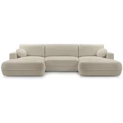 WOHNLANDSCHAFT Fiero U cappuccino