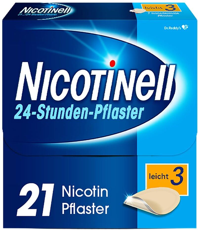 Nicotinell 7mg/24-Stunden-Nikotinpflaster, Leicht (3)