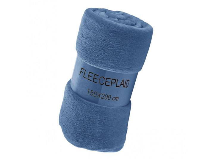Flair Wohndecke Coral stahlblau Polyester 150 x 200 cm