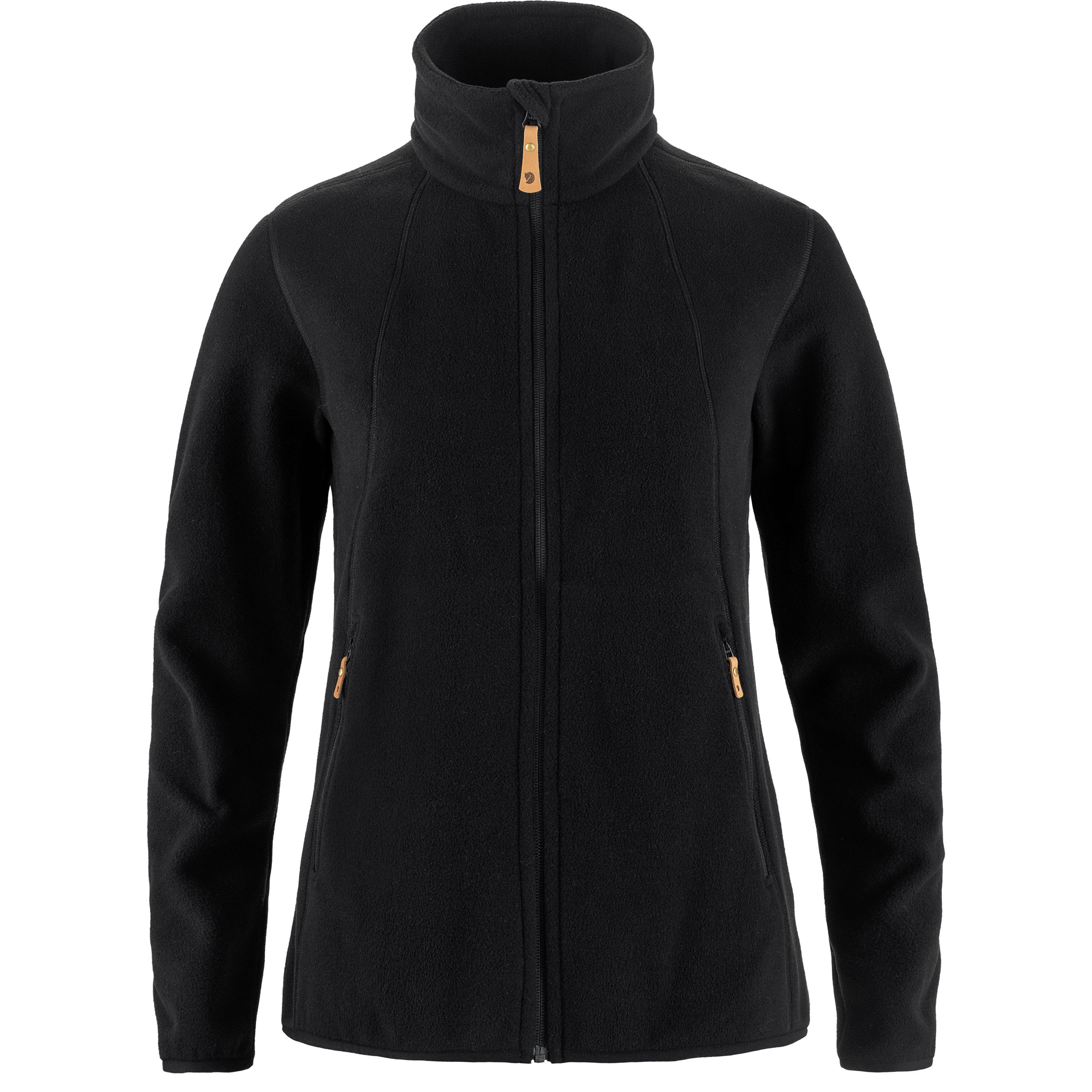 Fjällräven Stina Fleece Damen Fleecejacke schwarz Größe M Camping Elastisch
