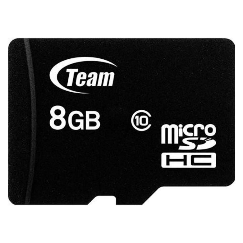Team Group Micro SDHC Speicherkarte MicroSDHC Klasse 10 (8 GB, microSDHC, U1) (TMMSD8GC10)
