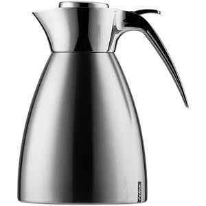 Helios Thermoskanne Supreme Tea 2214-TB, Edelstahl, mit Tipverschluss, silber, 1 Liter