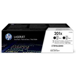 HP Original 201X Toner - schwarz Doppelpack (CF400XD)