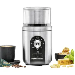 Rommelsbacher EKG250, Kaffeemühle, Silber, Schwarz