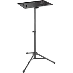 K&M 12185 Laptop-Ständer, Notebook Ständer, Schwarz