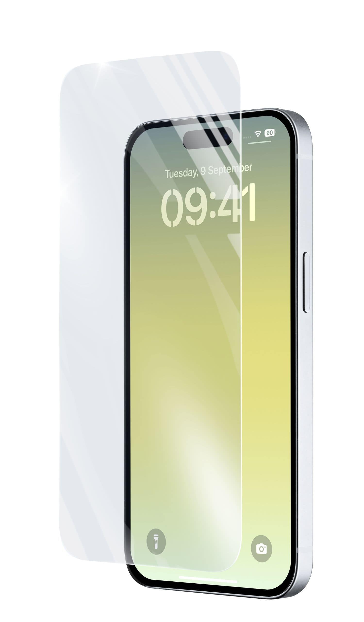 Cellular Line Impact Glass Klare Bildschirmschutzfolie gehärtetes Glas für Apple iPhone 17 Air Kratzresistent, Schockresistent 61242
