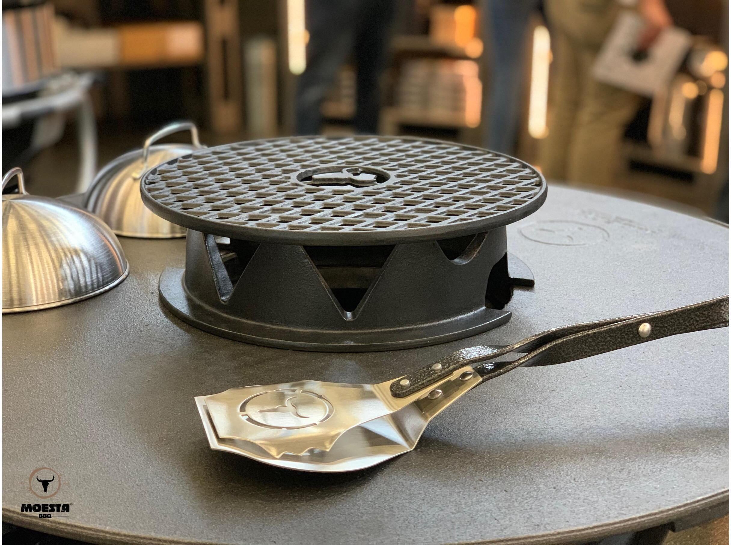 Grillrosteinsatz "Grillrost Sizzle Rost", grau, Ø:30cm, Gusseisen, Backbleche, Grillrosteinsatz grau Ø 30cm