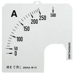 ABB SCL-A2-200/96 Amperemeter Skale Nebenwiderstandsanschluss 200A/60mV 2CSG233229R5011 SCLA220096