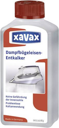 Xavax 00110783 Dampfbügeleisen-Entkalker 250ml