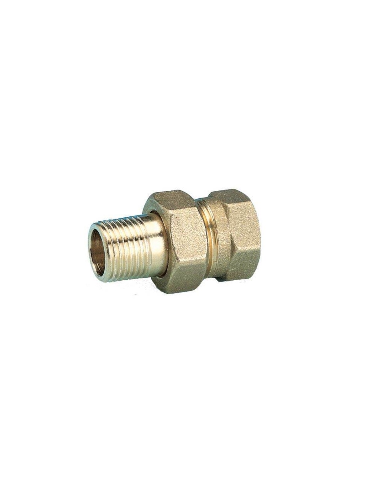 Pettinaroli Radiator connection straight 3/8"