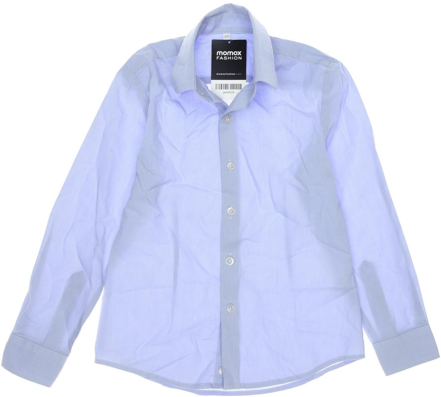 weise Jungen Hemd, Hellblau, Gr. EU 128, Baumwolle - Second Hand