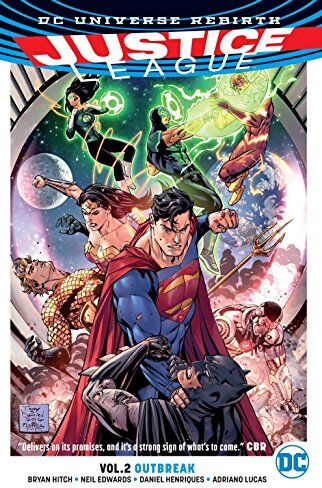 Bryan Hitch - 1: Justice League Vol. 2: Outbreak (Rebirth) (Justice League: Dc Universe Rebirth, Band 2) - Preis vom 15.10.2026 23:06:25 h