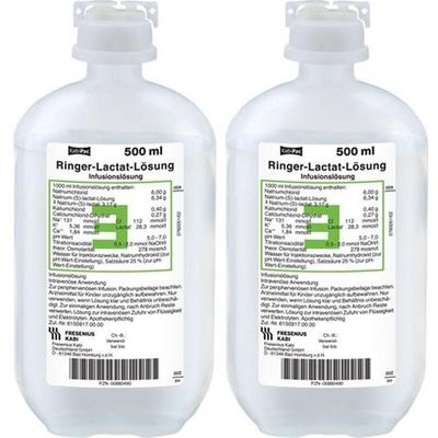Ringer Lactat Lösung Plastik Infusionslösung 2x 2x10x500 ml