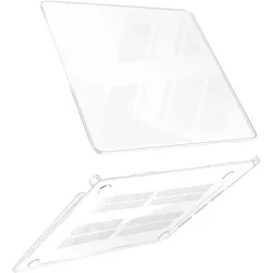 MW Cystal Case Clear MBA 13 M2 Polybag (13", Apple), Notebooktasche, Grau, Transparent