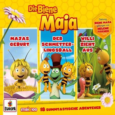 Die Biene Maja 3er-Box (Folgen 01-03) - Jan Ullmann,Kai Lüftner, Audio, 4066338222770