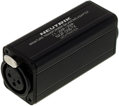 Neutrik NA2 F-D0B-TX schwarz