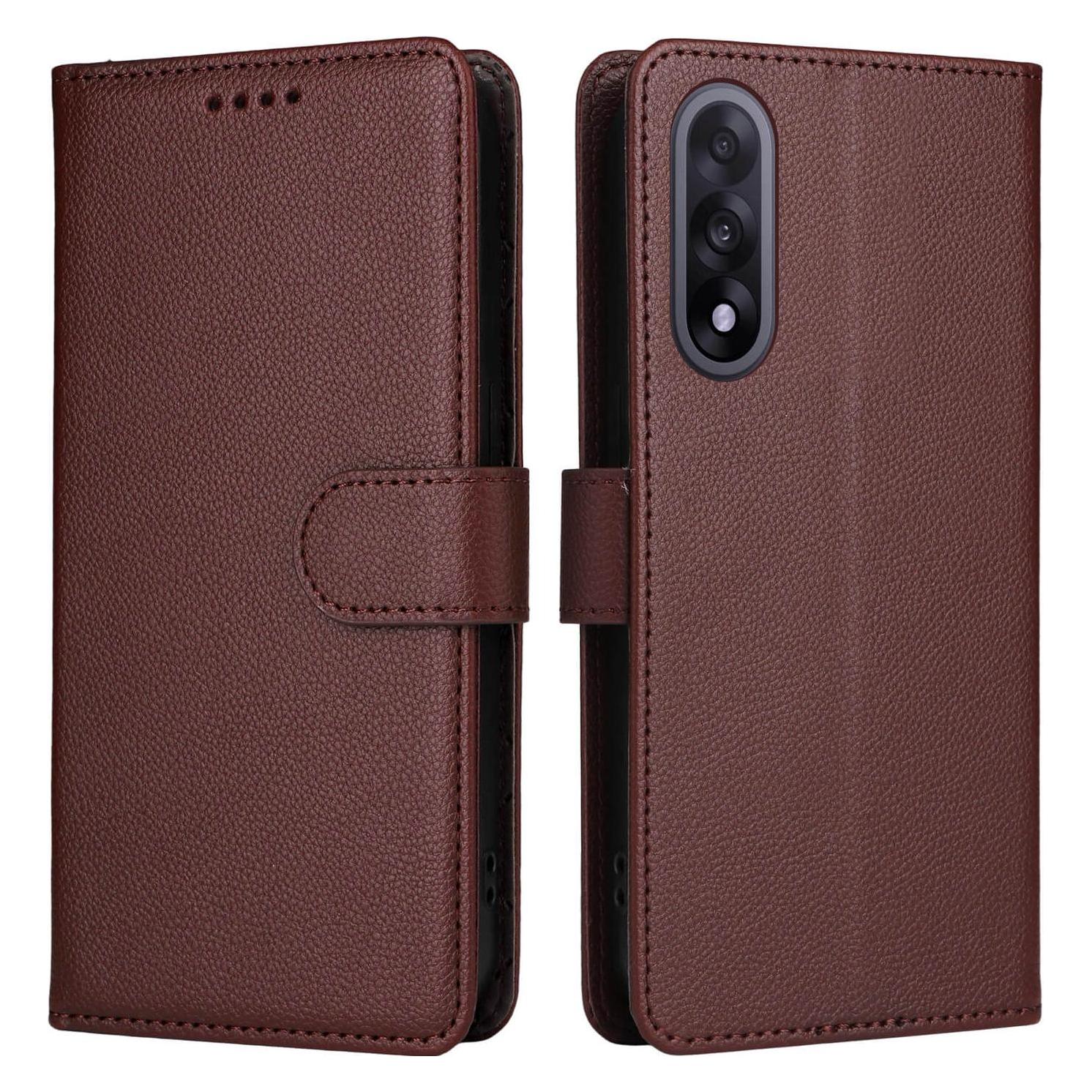Cover-Discount OnePlus Nord 5 - Lederoptik-Hülle mit strukturierter Oberfläche (OnePlus Nord 5) (66373349)
