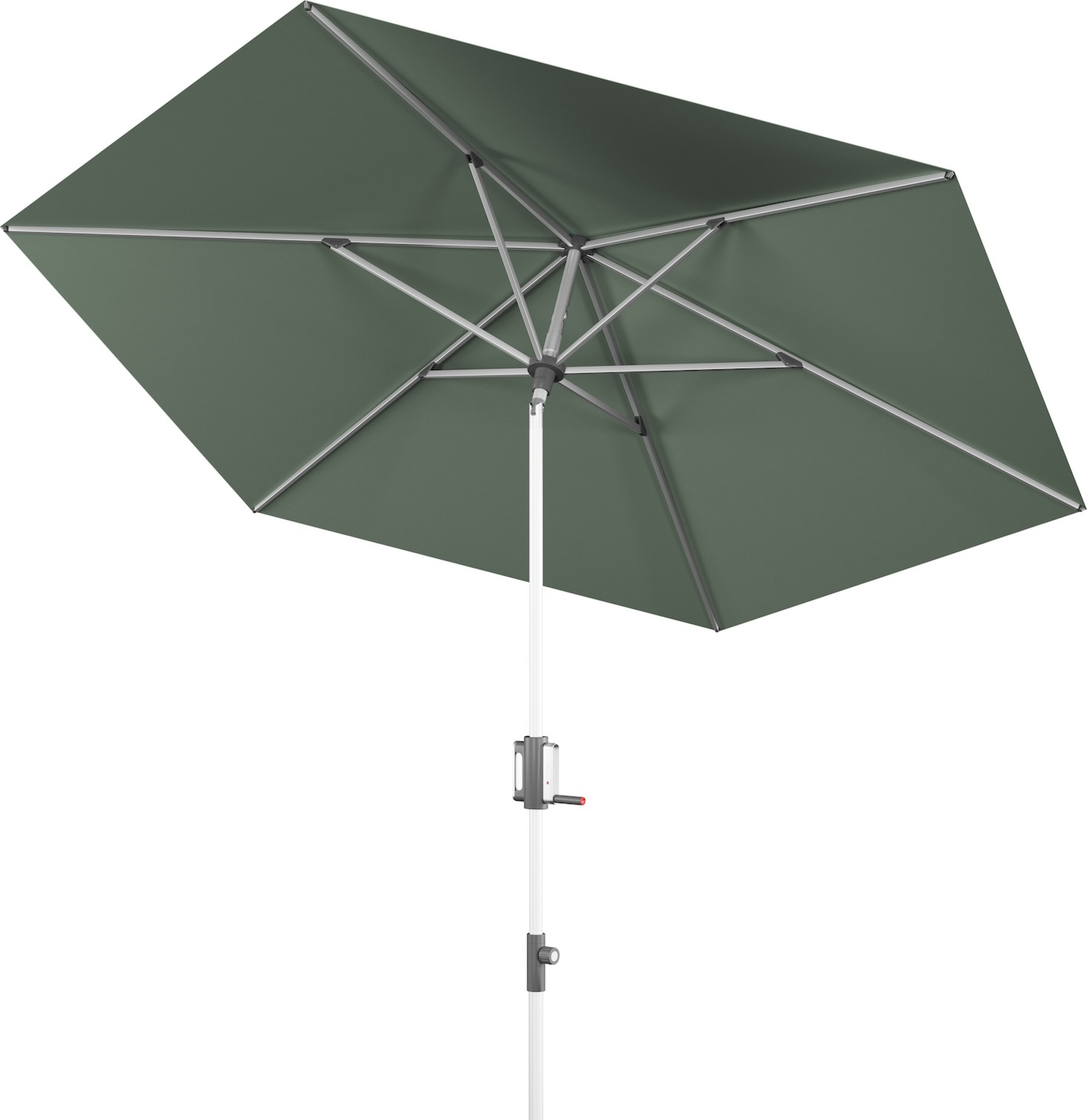 KNIRPS APOLL 290 cm rund Balkonschirm 7 Farbvarianten Sonnenschirm 600 Aloe