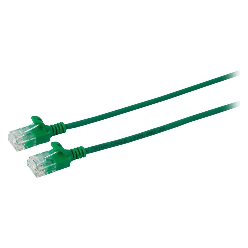 MicroConnect U/UTP CAT6A Slim 3M Green (U/UTP, CAT6a, 3 m) (W125628017)