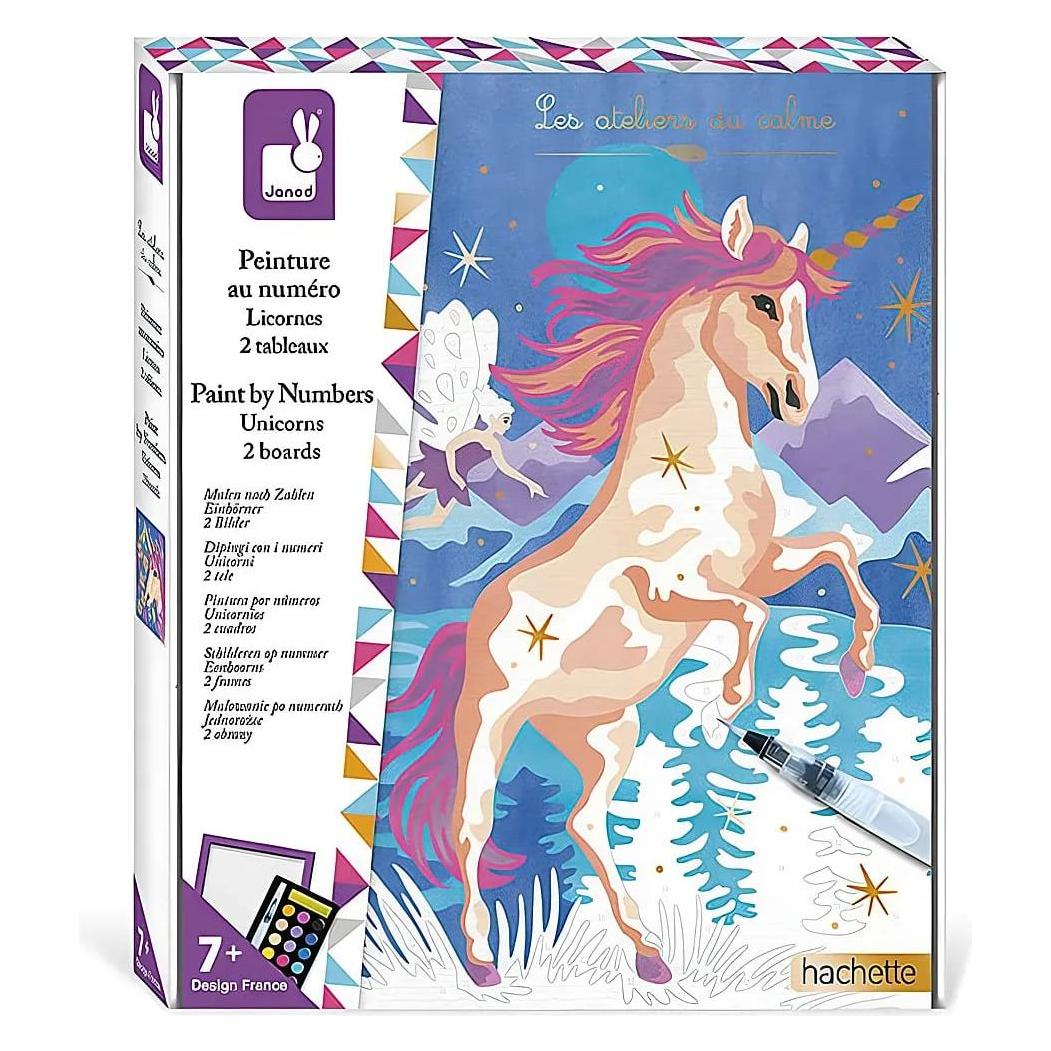 Janod Malen nach Zahlen Einhorn (190.07985)