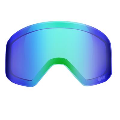 Snowboardbrille YEAZ "Magnetisches Wechselglas APEX", grün, Sportbrillen