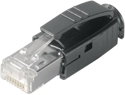 Telegärtner 100007451 STX RJ45-Stecker 100007451 Stecker, gerade Pole: 8P8C Glasklar 1St.