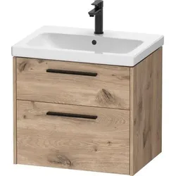 Duravit D-Code Waschtischunterschrank wandhängend Schubk. 2, DC46710BD550000