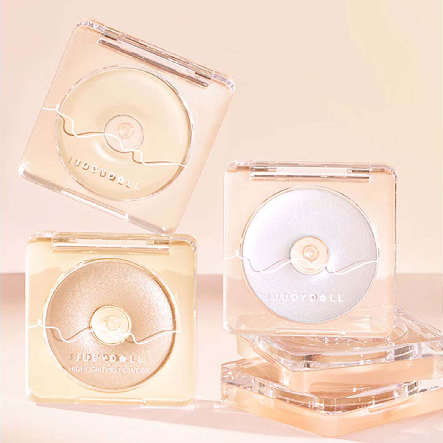 JUDYDOLL Starlight Highlighting Powder No.01 Creamy Glow 4g