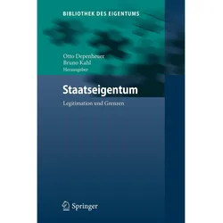 Staatseigentum, Fachbücher von Otto Depenheuer, Bruno Kahl