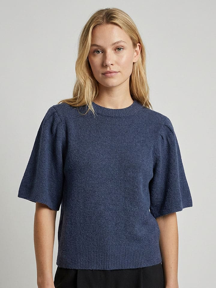 MOSS COPENHAGEN Pullover "Jinie Hope" in Dunkelblau - S/M