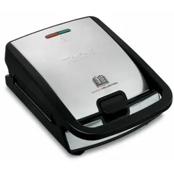 TEFAL SW857D Snack Collection mit Waffel + Panini Platten
