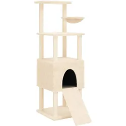 vidaXL Gareno (153 cm, Creme), Katzenbaum