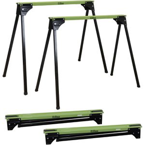 Trutzholm Arbeitsbock 1612, bis 1000 kg, 76 cm, klappbar, aus Stahl, 2 Stück