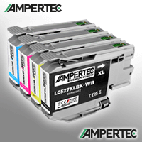 Ampertec 4 Kompatible Tinten ersetzt Brother LC-527XL Multipack KCMY NB-LC527XLBKCMY(