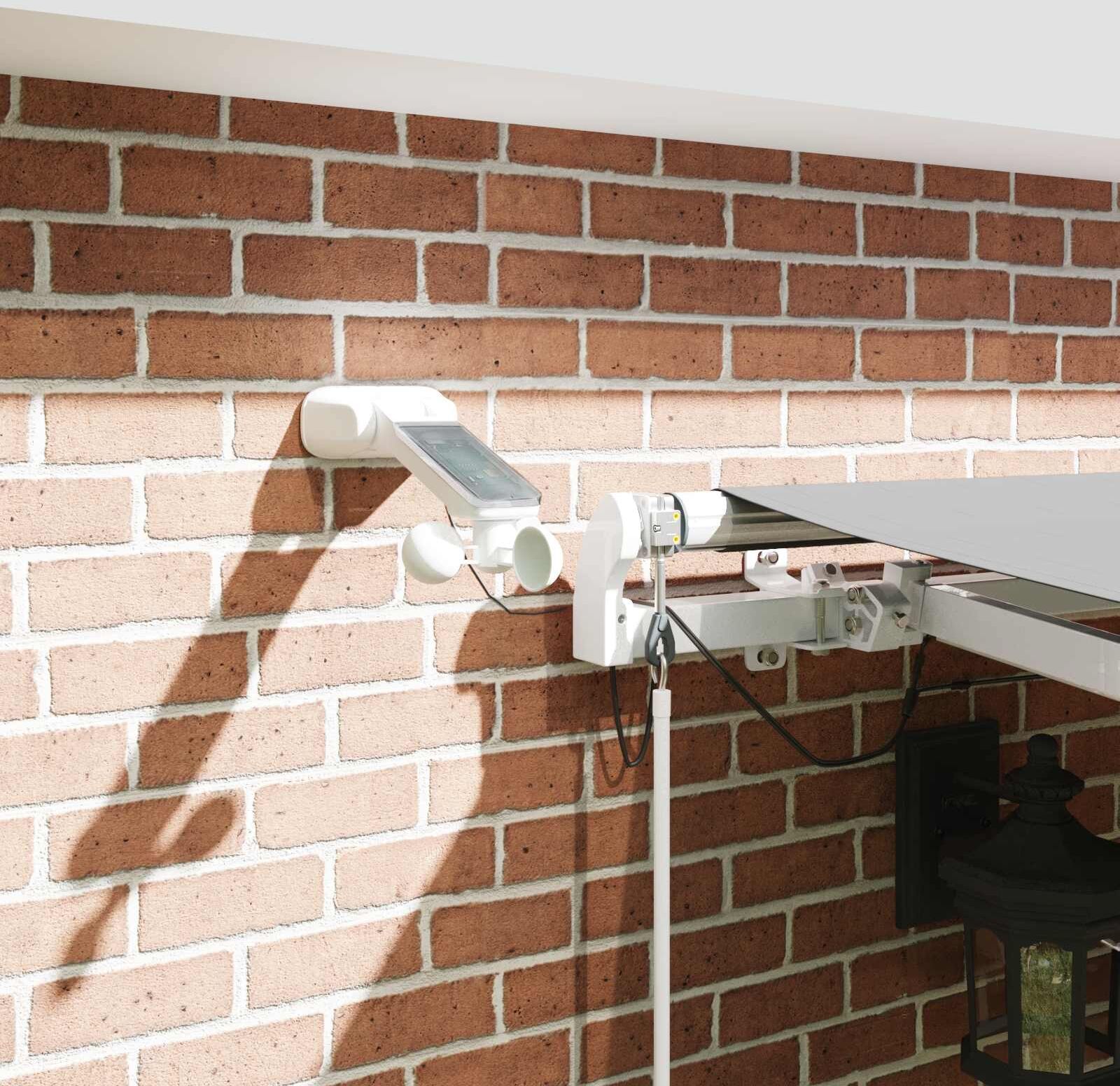 vidaXL Armature de store banne électrique avec LED et capteur