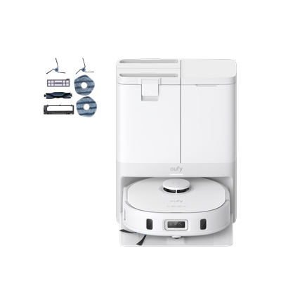 eufy X10 Pro Omni White + Replacement Parts Kit White