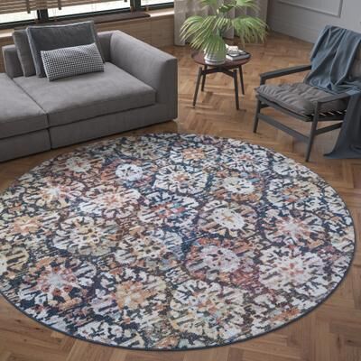 Alise Rugs Rayna Farmhouse Diamond Indoor Area Rug