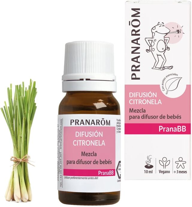 Pranarom Difusión Citronela 10 ml Bio