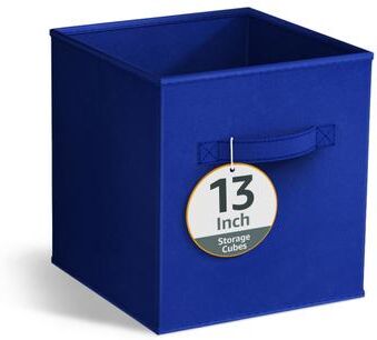 "Sorbus 13"" Foldable Storage Cube Basket Lightweight Organization Solutions - Single Pack - 13"" L x 13"" W x 13"" H"