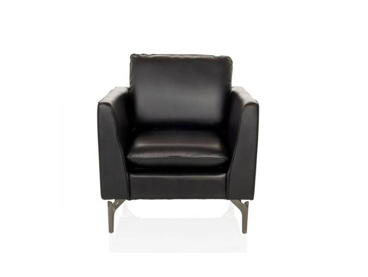 Mid.you Sessel, Schwarz, Metall, 75x65x73 cm, abwischbar, Wohnzimmer, Sessel, Sonstige Sessel